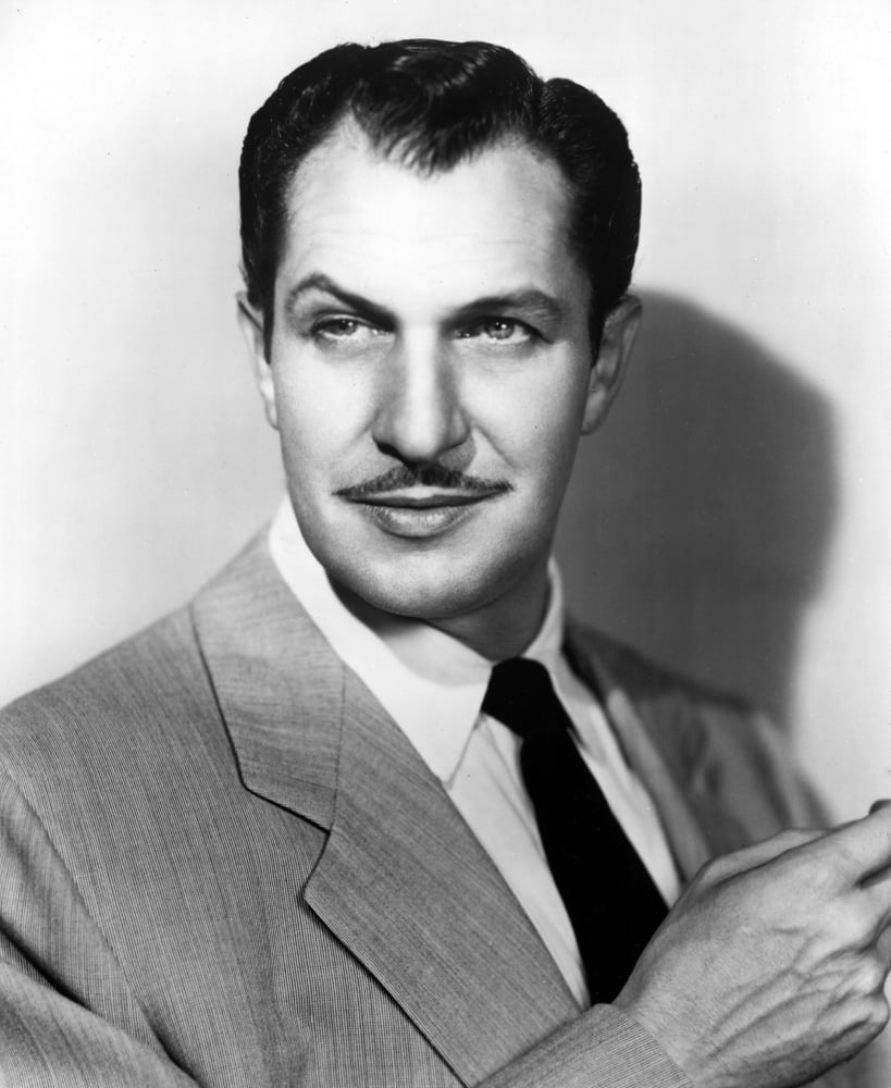 Vincent Price Canvas Art - (16 x 20)