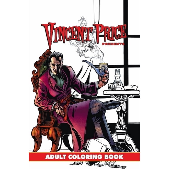 Vincent Price Presents Vincent Price Presents: Adult Coloring Book, (Hardcover)