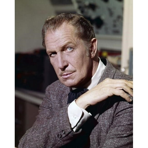 Vincent Price scary looking portrait in suit The Tingler 4x6 inch photo