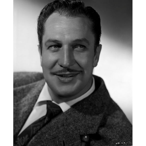 Vincent Price smiling in Portrait Photo Print (24 x 30)