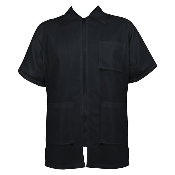 Vincent Traditional Barber Jacket Black Medium - CA-VT2224M