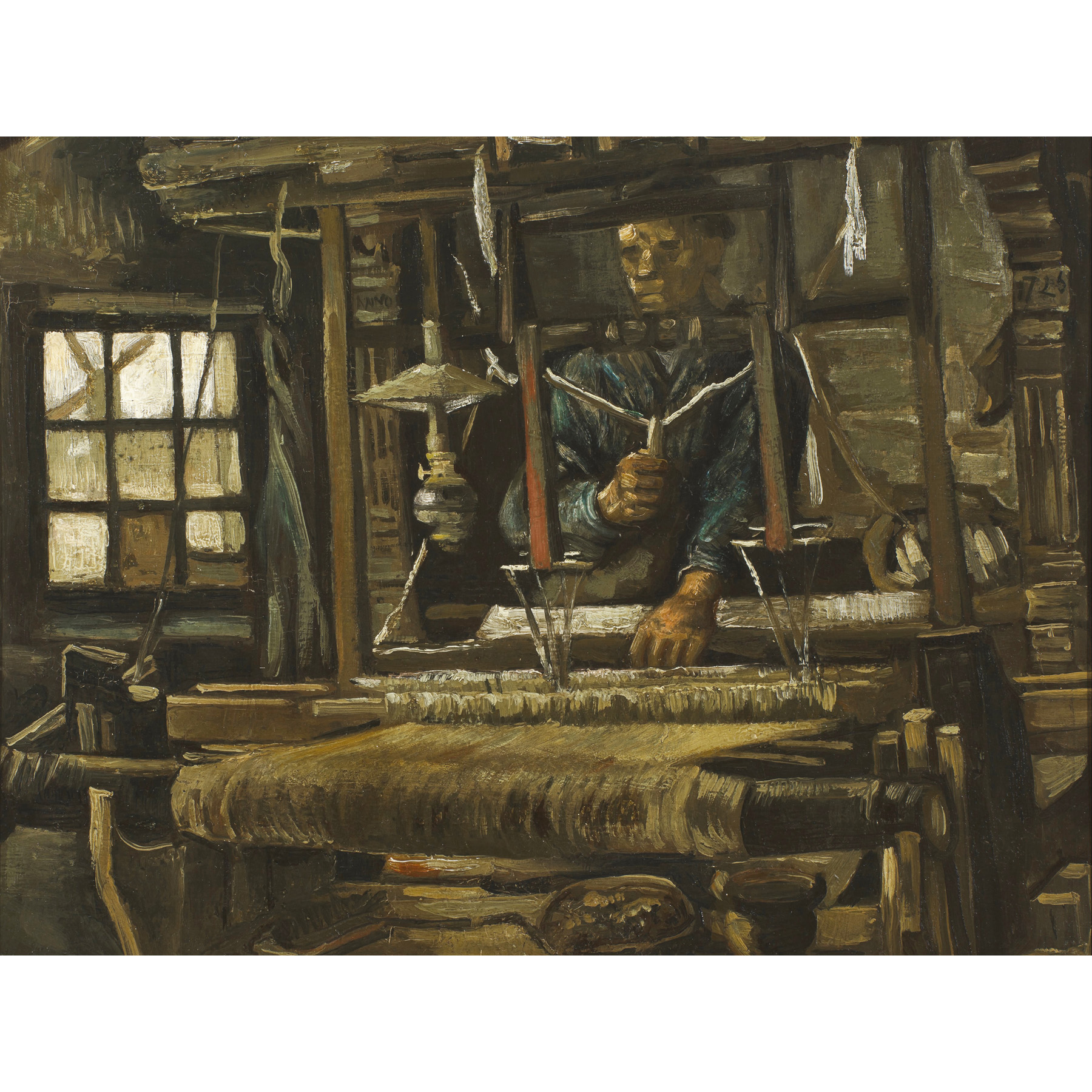 Pure Country Weavers Coperta Arazzo Vincent Van Gogh "MANDORLO FIORITO", Cotone, 208x157 Cm, Made In USA