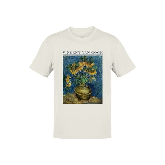 Vincent Van Gogh Crown Imperial Flowers Men's T-shirt