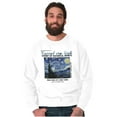 thumbnail image 1 of Vincent Van Gogh Museum Starry Night Sweatshirt for Men or Women Brisco Brands S, 1 of 6