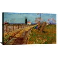 thumbnail image 1 of Vincent Van Gogh Painting Van Gogh Path Through a Field with Willows Canvas Wall Art, 1 of 7