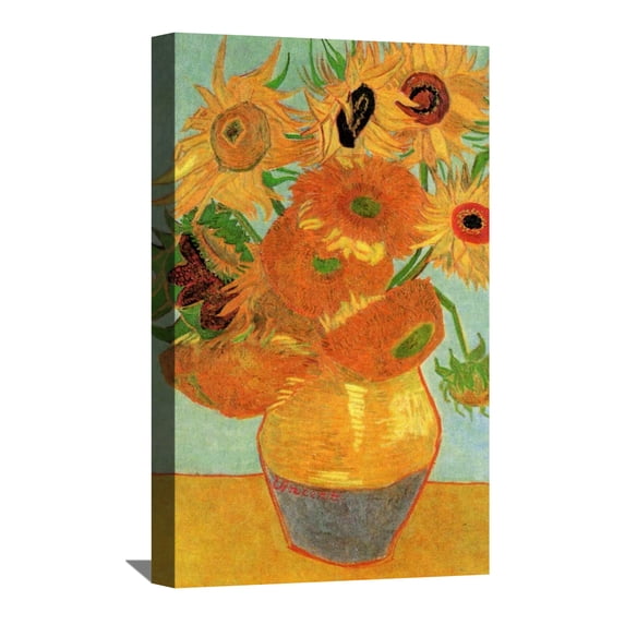Vincent Van Gogh Painting Van Gogh Still Life Vase with Twelve ...