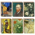 thumbnail image 1 of Vincent Van Gogh Perenboompje Butterflies Courtesan Roses Portrait Cafe Fine Art Greeting Card Pack of 6, 1 of 5