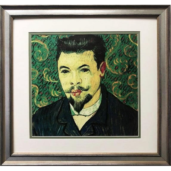 Vincent Van Gogh "Portrait of Doctor Felix Ray" CUSTOM FRAMED ART Generic
