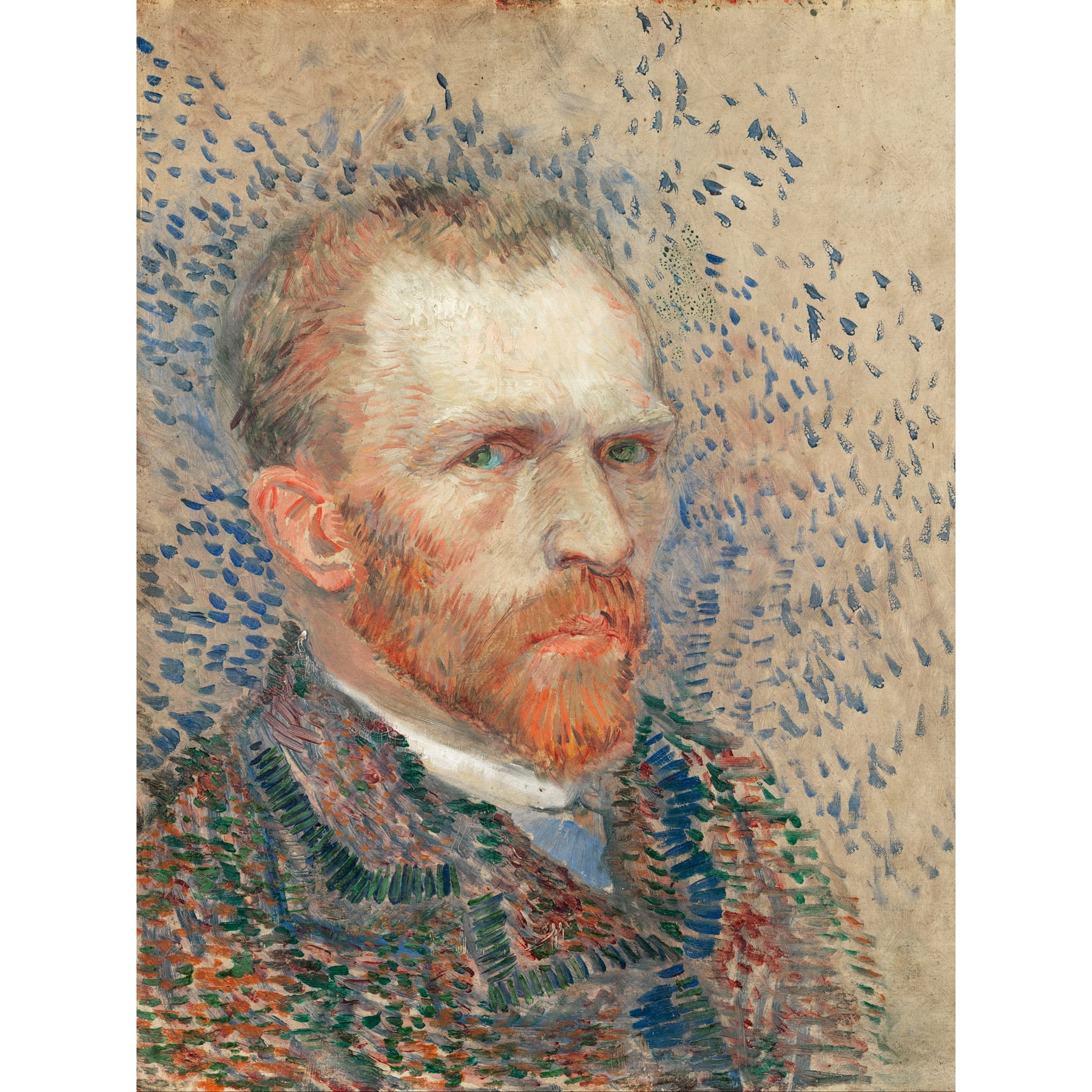 Vincent Van Gogh Self Portrait 3 Extra Large Art Print Wall Mural