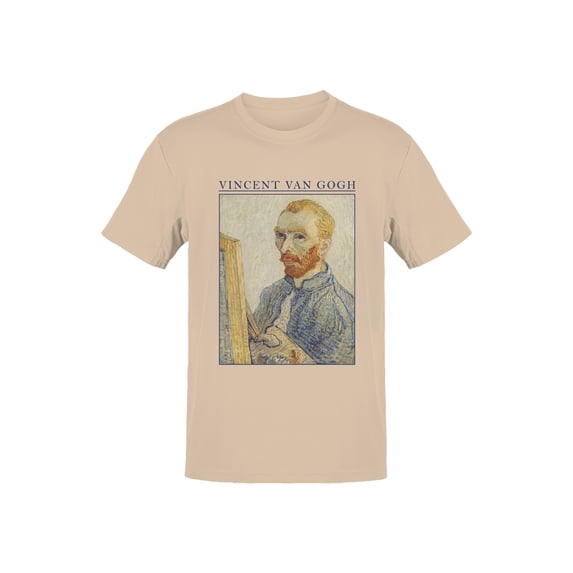 Vincent Van Gogh Self-Portrait Art Men's T-shirt