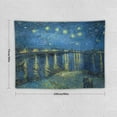 Vincent Van Gogh Starry Night Over The Rhone World Famous Painting