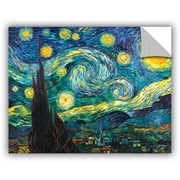 Vincent Van Gogh "Starry Night" Removable Wall Art