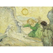 Vincent Van Gogh The Raising Of Lazarus After Rembrandt Extra Large Art Print Wall Mural Poster Premium XL