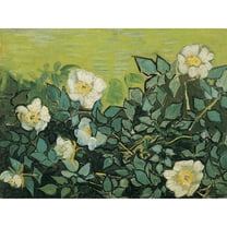 Vincent Van Gogh Wild Roses Extra Large Art Print Wall Mural Poster Premium XL