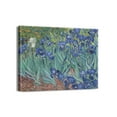thumbnail image 1 of Vincent Van Gogh's Canvas Wall Art - Irises Classic Artwork Picture Print with Framed Famous Oil Painting Hang for Home Office Bedroom Living Room Wall Decor-16" X12", 1 of 7