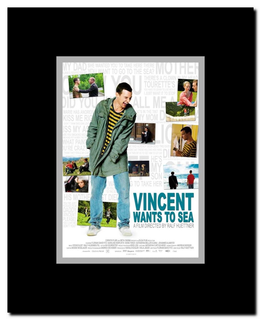 Vincent Wants to Sea Framed Movie Poster