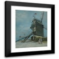 thumbnail image 1 of Vincent van Gogh 12x14 Black Modern Framed Museum Art Print Titled - Le Moulin De La Galette (ca. 1886), 1 of 5