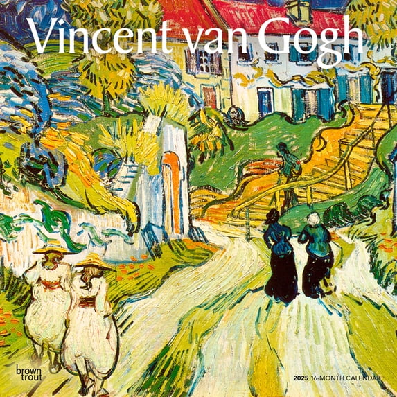 Vincent Van Gogh 2025 12 X 24 Inch Monthly Square Wall Calendar Plastic-Free, (Paperback)