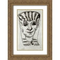 thumbnail image 1 of Vincent van Gogh 2x Matted 20x24 Gold Ornate Framed Art Print 'Mask of an Egyptian Mummy', 1 of 2