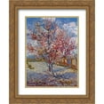 thumbnail image 1 of Vincent van Gogh 2x Matted 20x24 Gold Ornate Framed Art Print 'Peach Tree in Bloom (in memory of Mauve) ', 1 of 2