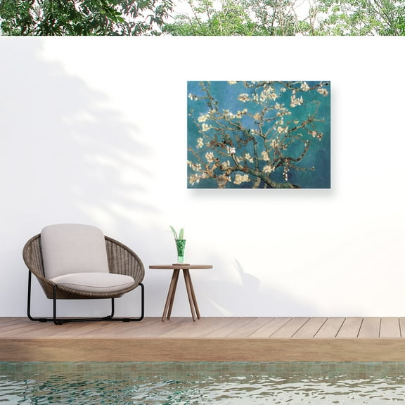 Vincent van Gogh 'Almond Blossoms' Outdoor All-Weather Wall Decor