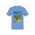 thumbnail image 1 of Vincent van Gogh Cypress Landscape Men's T-shirt, 1 of 3
