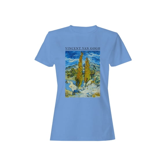 Vincent van Gogh Cypress Landscape Women's T-shirt
