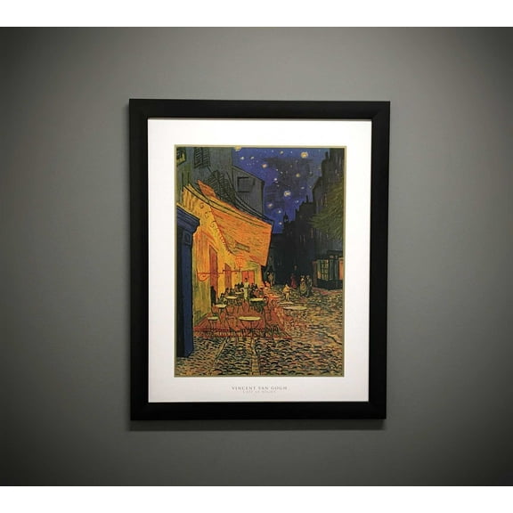 Vincent van Gogh Framed Art Cafe Terrace At Night wall art