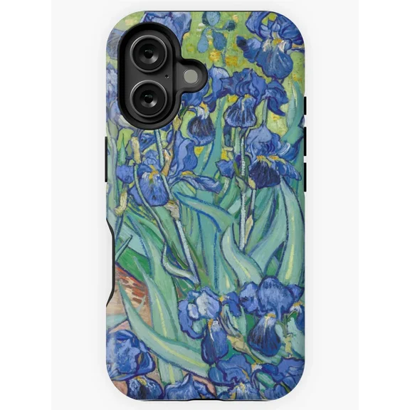 Vincent van Gogh Irises X341 Phone Case Compatible with iPhone 17 16 15 14 13 12 11 Pro Max – Premium Protection