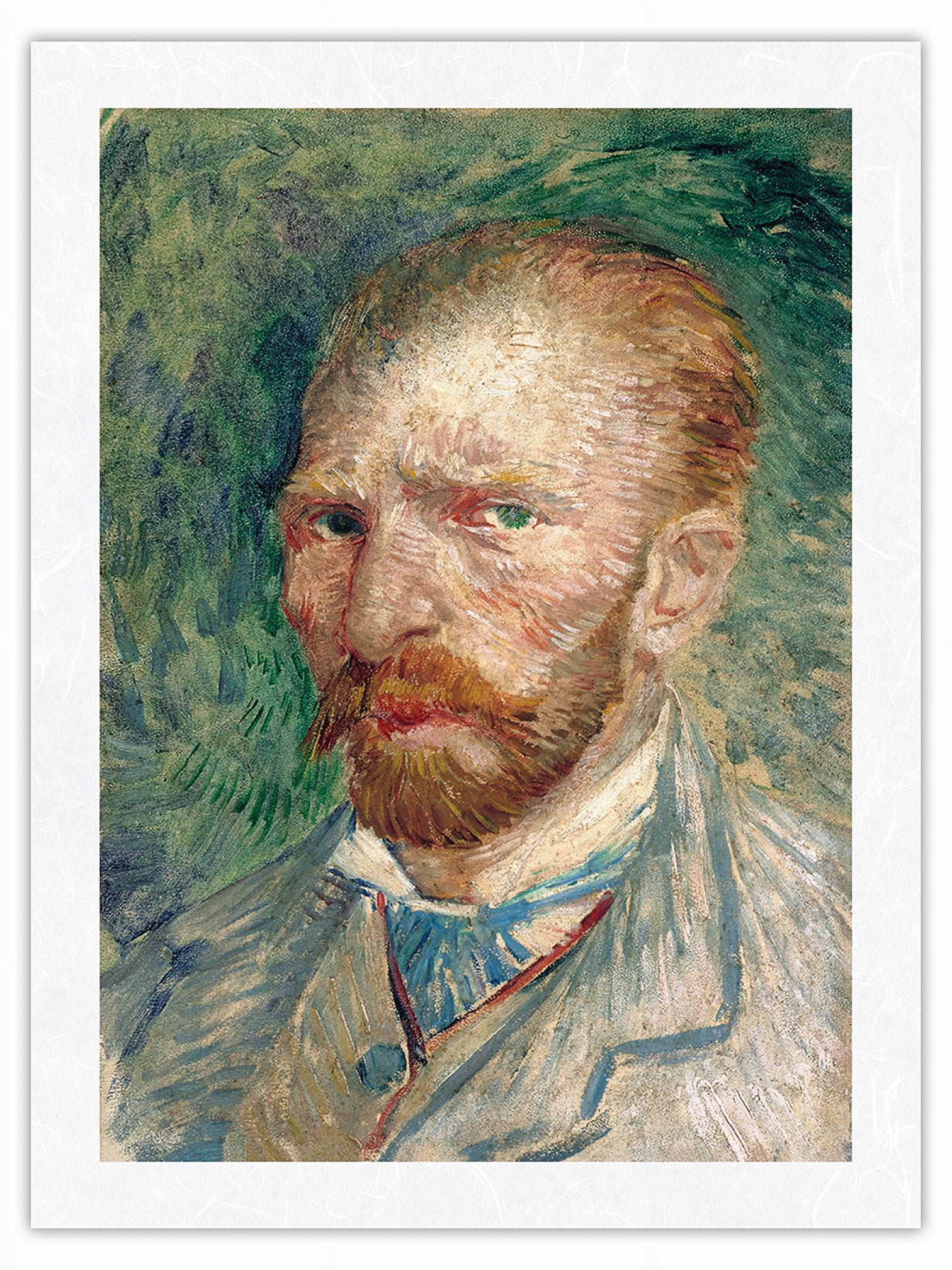 Vincent van Gogh Self-Portrait - From an Original Color Painting by ...