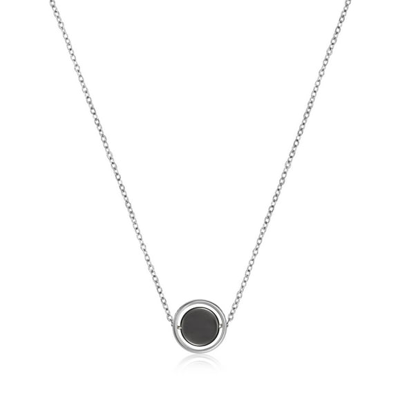 Vincenza Spinner Necklace (Silver)