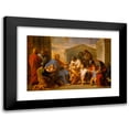 thumbnail image 1 of Vincenzo Camuccini 18x13 Black Modern Framed Museum Art Print Titled - Christ Blessing the Children (C. 1826), 1 of 5