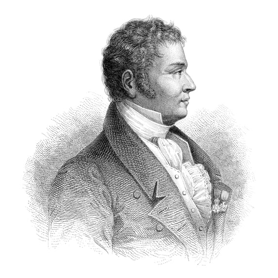 Vincenzo Dandolo N(1758-1819). Count Dandolo. Italian Chemist Agriculturist And Politician. Steel Engraving French