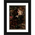 thumbnail image 1 of Vincenzo Irolli 17x24 Black Ornate Framed Double Matted Museum Art Print Titled: A Young Boy Eating a Watermelon, 1 of 5