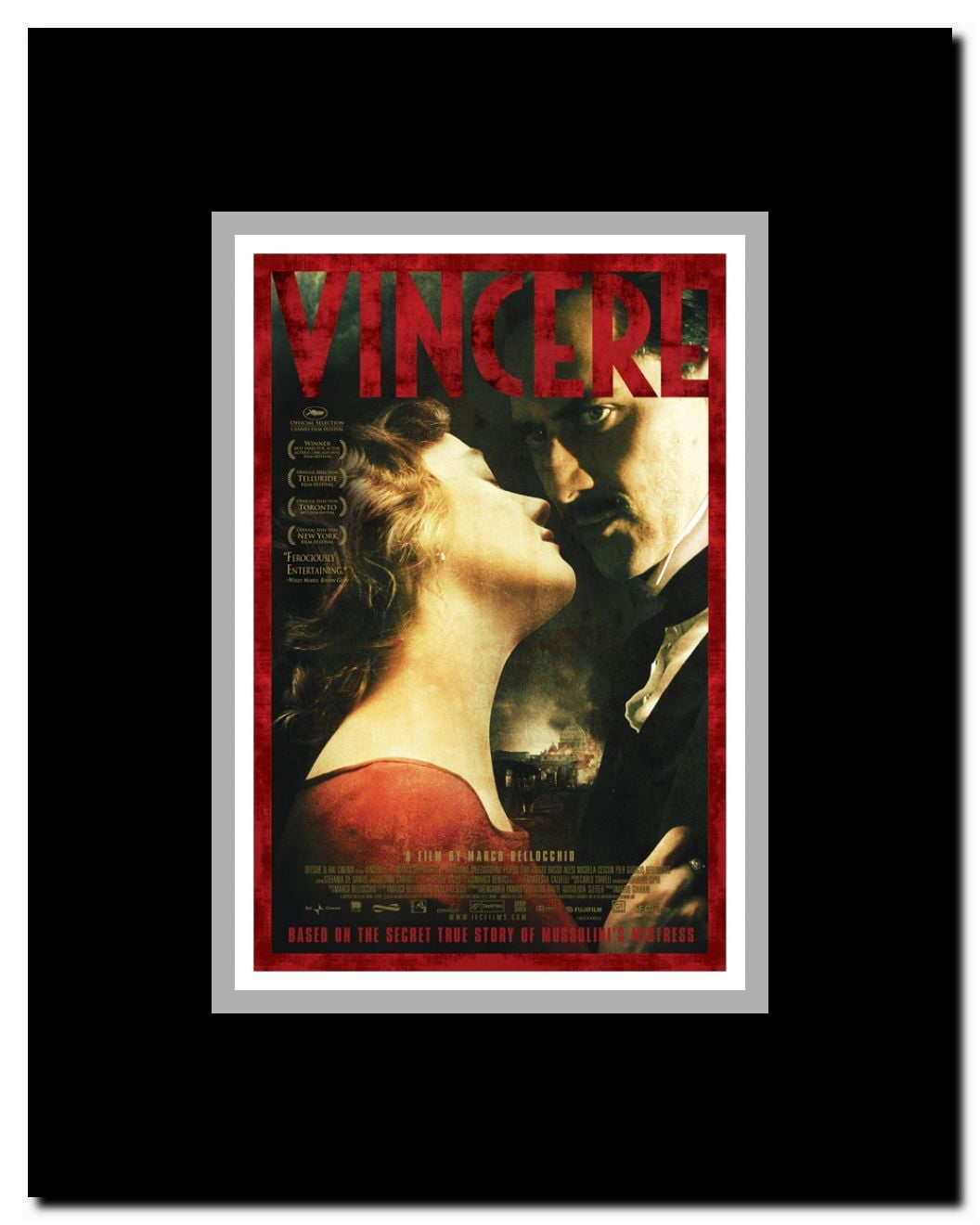 Vincere Framed Movie Poster