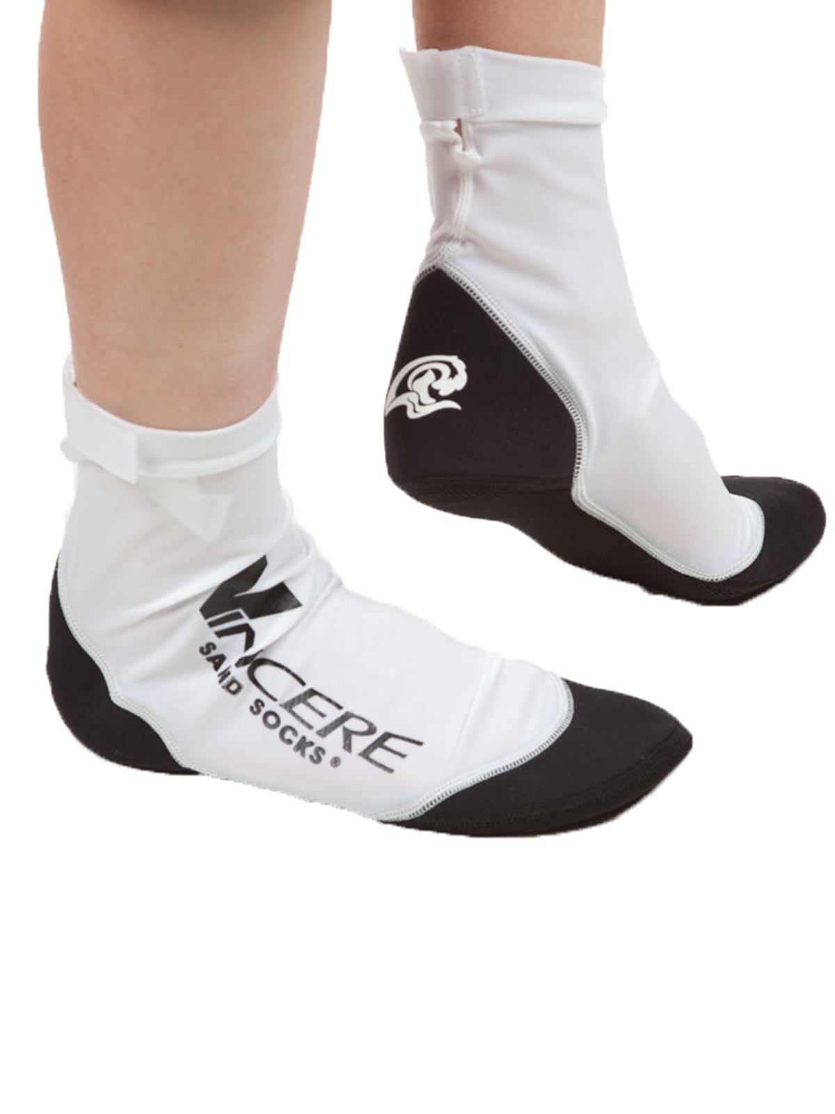 Vincere Sand Socks for Soccer, Volleyball, Snorkeling XXL White