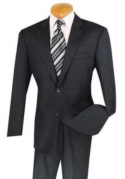 Slim Fit Suit Charcoal 2-Button Cheap Priced Business Suits Clearance Sale For Men