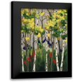 thumbnail image 1 of Vindedzis, Rita 11x14 Black Modern Framed Museum Art Print Titled - Whispering, 1 of 5