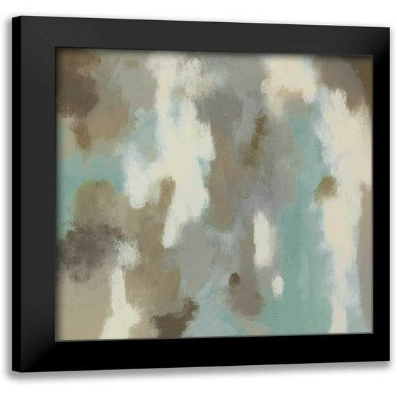 Vindedzis, Rita 12x12 Black Modern Framed Museum Art Print Titled - Glistening Waters I