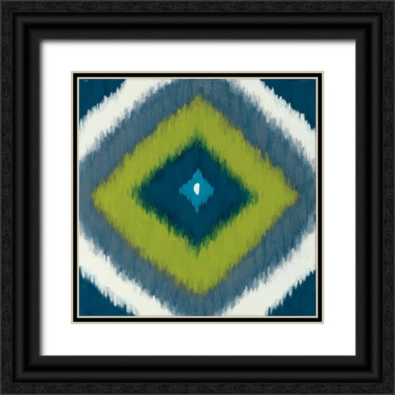 Vindedzis, Rita 12x12 Black Ornate Wood Framed with Double Matting Museum Art Print Titled - Intertwine I