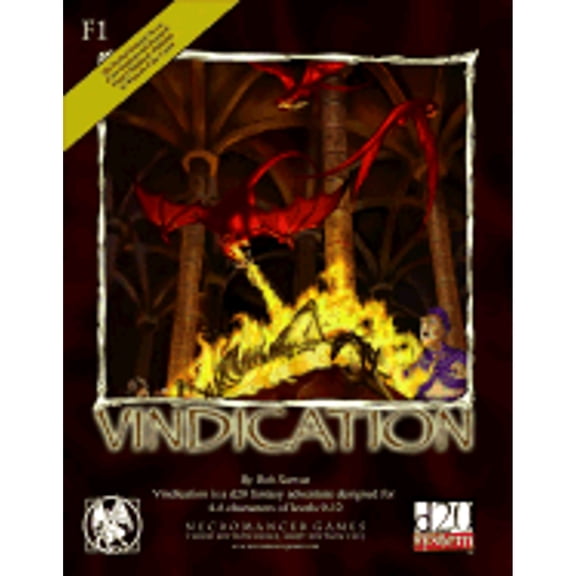 Pre-Owned Vindication Lightly Used