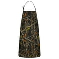 thumbnail image 1 of Vine Camo Tree Trunk Pattern Apron-Garden Aprons for Women with Pockets-Cotton Linen Waterproof Kitchen Cooking Gardening Aprons Adjustable for Kitchen,Cooking,BBQ and Salon 33x27 Inch, 1 of 7