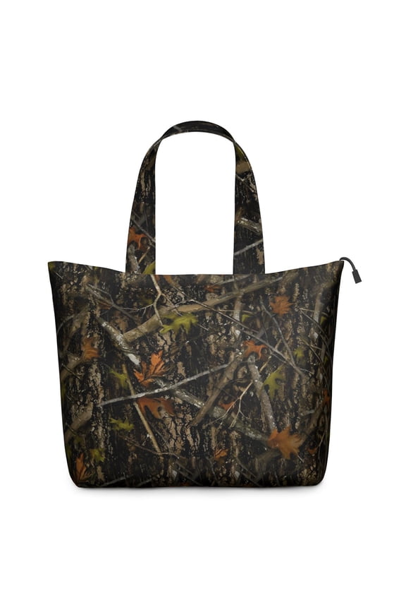 Vine Camo Tree Trunk Pattern Travel Tote Bags for Women Carry On,Large Weekender Bags for Women Travel,Multi Functional Duffle Bag for Work,Shopping,Sports
