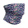 thumbnail image 1 of Vine Neck Gaiter, Pink Morning Glory Blossom, Unisex, Persian Blue Sea Green, by Ambesonne, 1 of 1