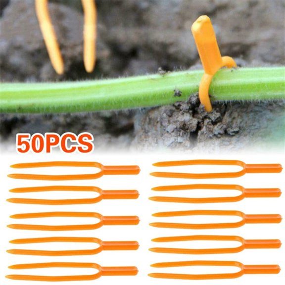 Vine Plant Clamps and Compactors - Strawberry and Watermelon Planting Forks, Plant Growth Support Tools, Garden Accessories