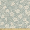 thumbnail image 1 of Ambesonne Vine Fabric by the Yard Upholstery, Pastel Gourd Field Pattern, 1 Yard, Almond Green and Beige, 1 of 4