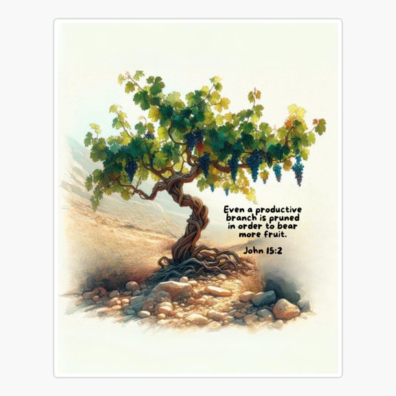 Vine and Branches Sticker