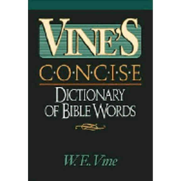 Pre-Owned Vine's Concise Dictionary of Bible Words: Nelson's Concise Series (Paperback) 0785244859 9780785244851