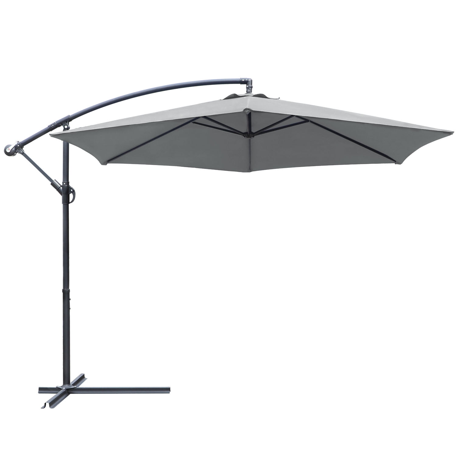Vineego 10 FT Offset Cantilever Umbrellas with Tilt Adjutable Hanging