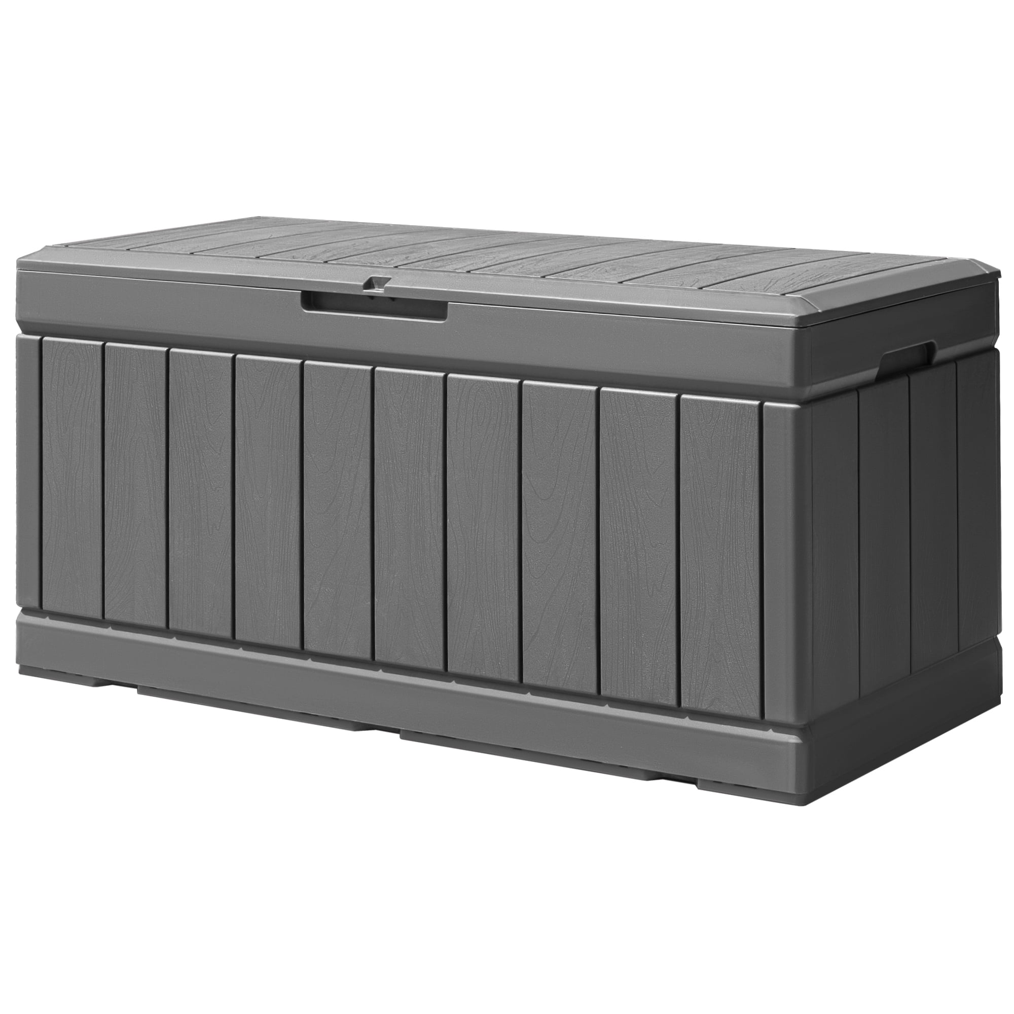 Vineego 82 Gallon Resin Deck Box Large Outdoor Storage for Patio